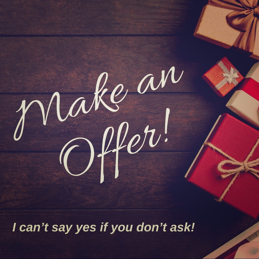 All reasonable offers accepted!